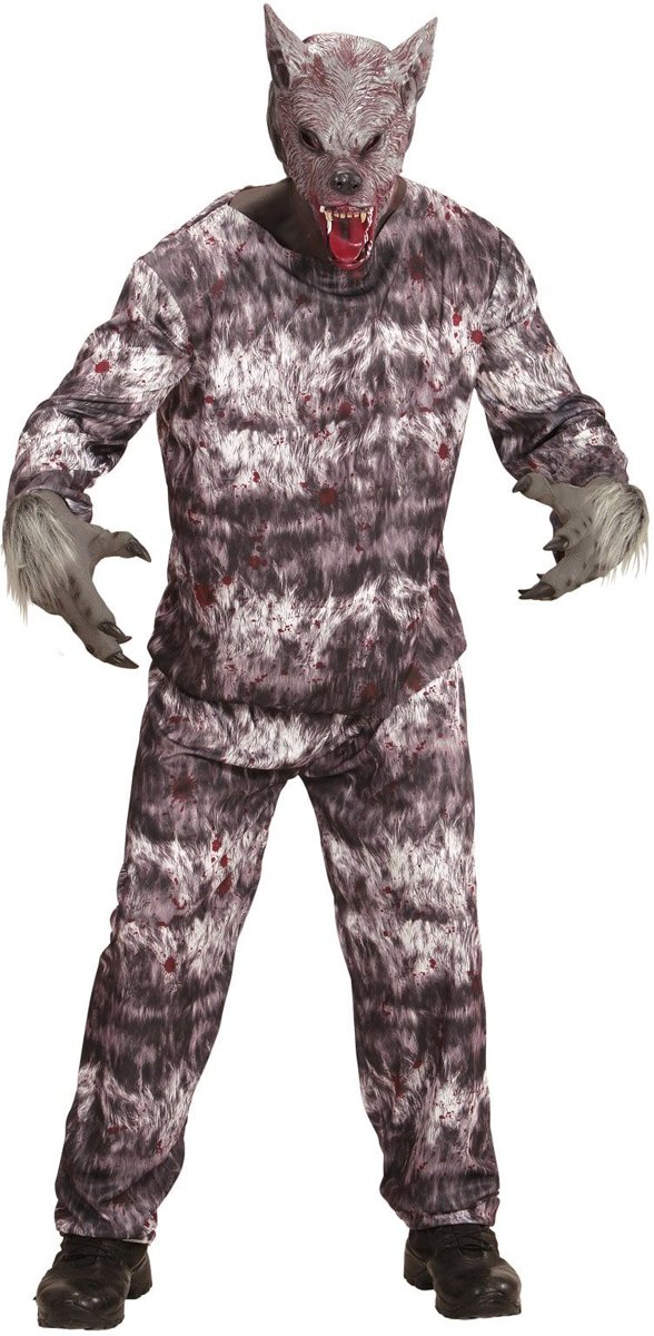 Weerwolf Kostuum | Weerwolf Willem | Man | XL | Carnaval kostuum | Verkleedkleding